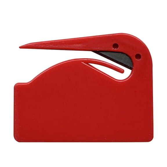 OIUR Sheet Cutter with Sharp Concealed Blade Safe Design Envelope Opener Paper Slitter Wrapping Paper Slitter Package Opener Tool for School Office Use