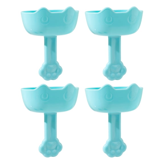 OIUR Silicone Popsicle Mold with Drip Catcher Drip Free Popsicle Holders for Kids Reusable Ice Pop Stick Holder Reusable Travel Popsicle Rack