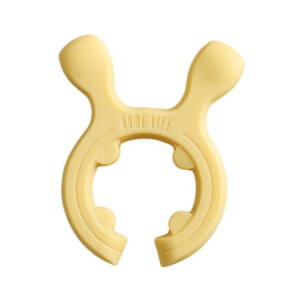 OIUR Spatula Holder Spoon Rest Heat Resistance Non-Slip Silicone Pot Spoon Holder Clip Mini Stove Top Spatula Holder