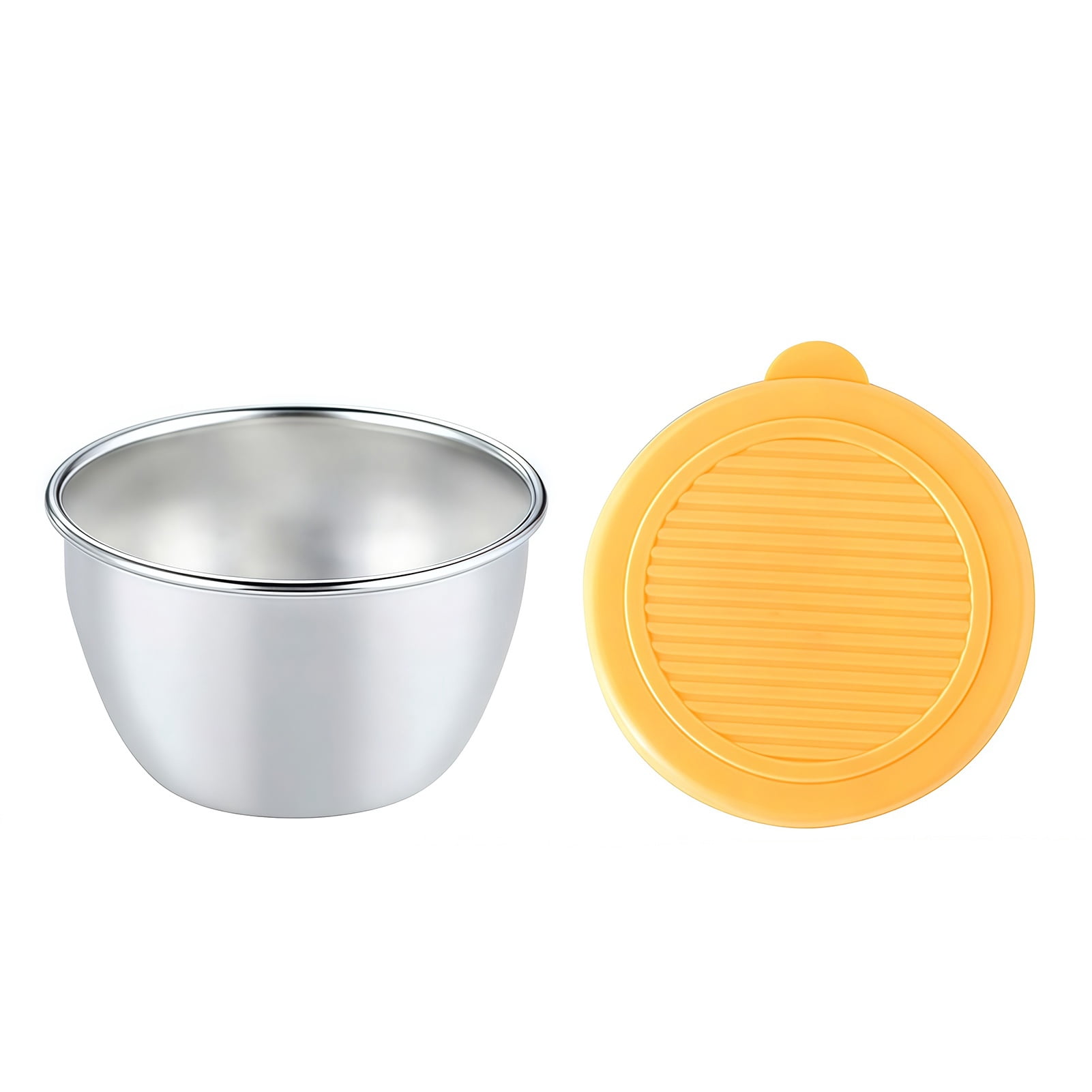 OIUR Stainless Steel Sauce Cup with Silicone Lid, Reusable Small ...