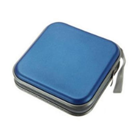 OIUR Storage Box with Special Inner Pages Moisture Dust Protection Compact Structure Disc Storage Case DVD Organizer Case