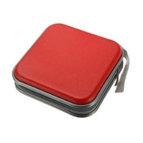OIUR Storage Box with Special Inner Pages Moisture Dust Protection Compact Structure Disc Storage Case DVD Organizer Case