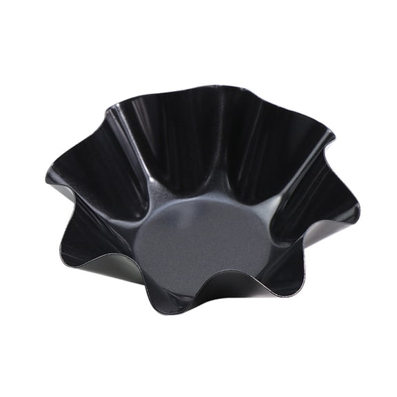 OIUR Tortilla Pan Set Tortilla Shell Pans Nonstick Carbon Steel Taco Salad Bowl Makers Flower-shaped Cake Mold