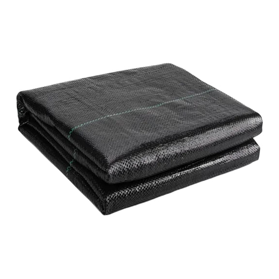 OIUR Weed Barrier Landscape Fabric Woven Geotextile Mat Gardening Ground Cover Weed Control Cloth for Orchard Vegetable Field Driveway Walkway