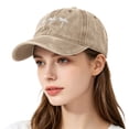 thumbnail image 1 of OIUUAK Low Profile Summer UV Protection Ladies Sun Hat Outdoor Womens Cap Trucker Hat Women Snapback Womens Baseball Cap UPF 50+ Unisex Baseball Cap Beach Breathable, 1 of 5