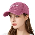 thumbnail image 1 of OIUUAK Snapback Summer Unisex Baseball Cap Low Profile Beach Hats for Women Ponytail Opening Breathable Womens Cap Baseball Caps for Women UV Protection Ladies Sun Hat, 1 of 5