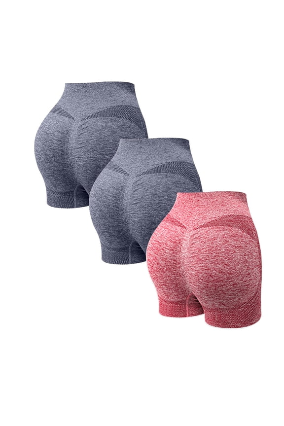 Women's High Waist Yoga Shorts Scrunch Butt Lifting Workout Shorts Running Gym Biker Shorts for Womens, Scrunch Butt Shorts, Butt Scrunch Shorts, Short Levanta Gluteos Colombianos