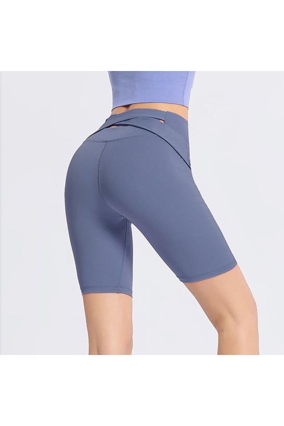 Women's Sports Skinny Hip Quarter Pants High Waisted Yoga Fitness Pants Short Pants, Butt Lifting Shorts for Women, Scrunch Butt Shorts, Licras Levanta Gluteos Para Mujer