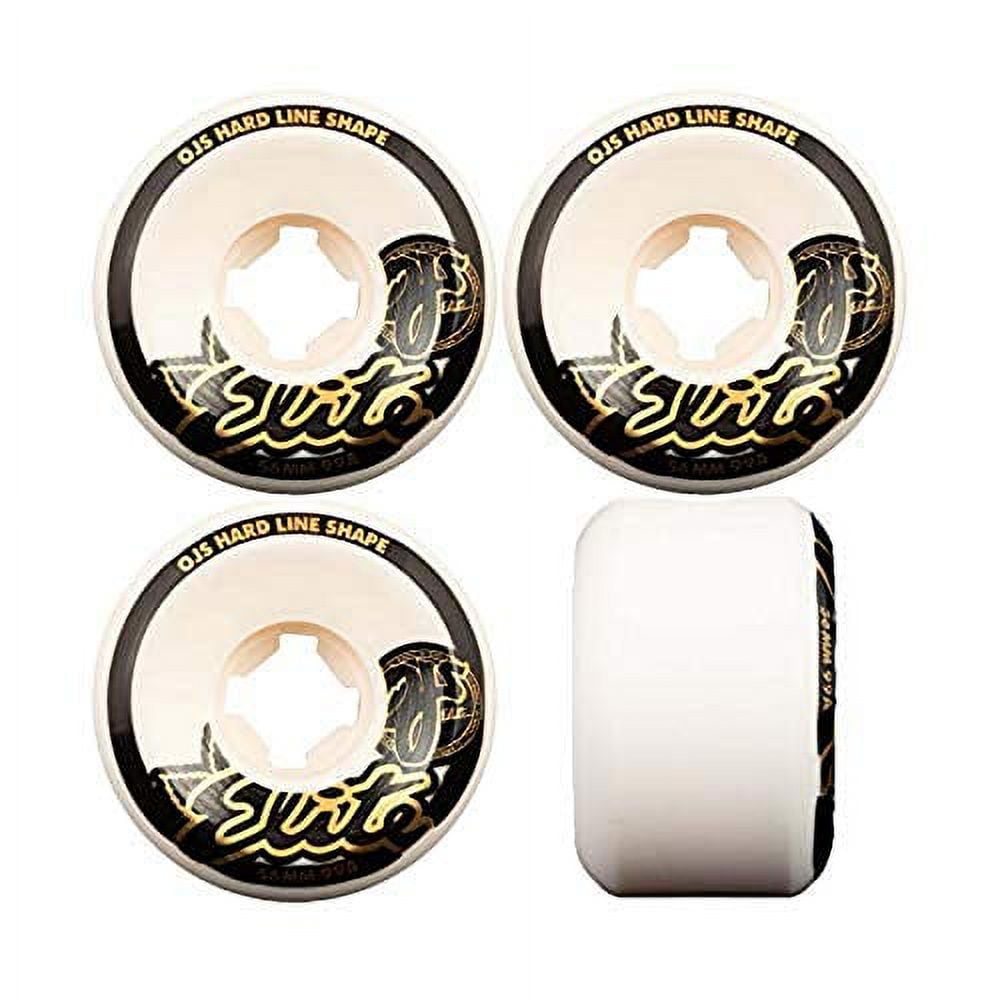OJ Skateboard Wheels Elite Hardline 99a Skateboard Wheels Set of 4