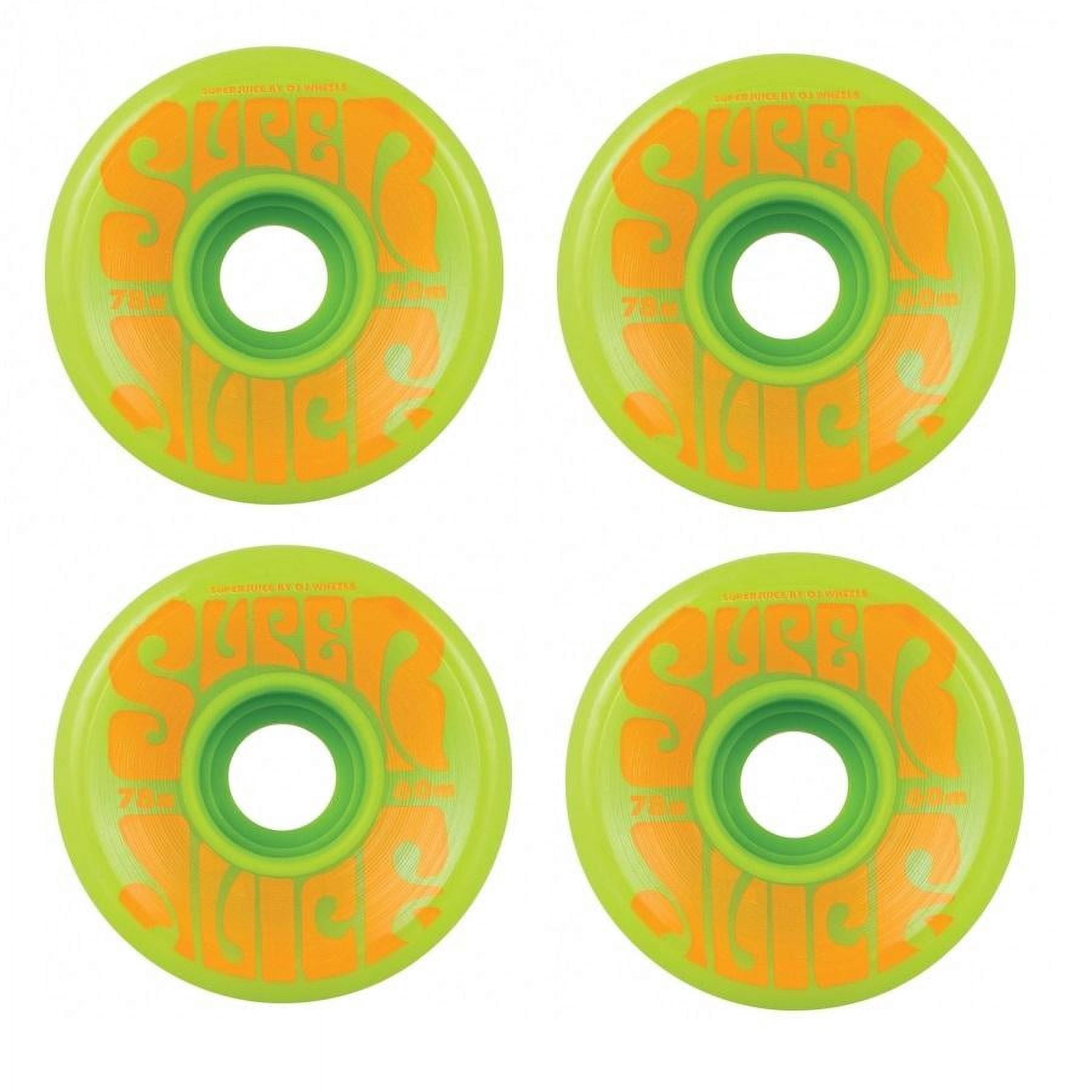 OJ Super Juice Wheels Set Green Orange 60mm 78a - Walmart.com