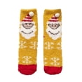 thumbnail image 1 of OJJCXA Womens Socks Breathable Casual Cute Santa Print Festive Mid Tube Socks, 1 of 4