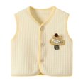 thumbnail image 1 of OJSFQUFP Baby Cotton Warm Vests Unisex Infant to Toddler Padded Sleeveless Coat, 1 of 6