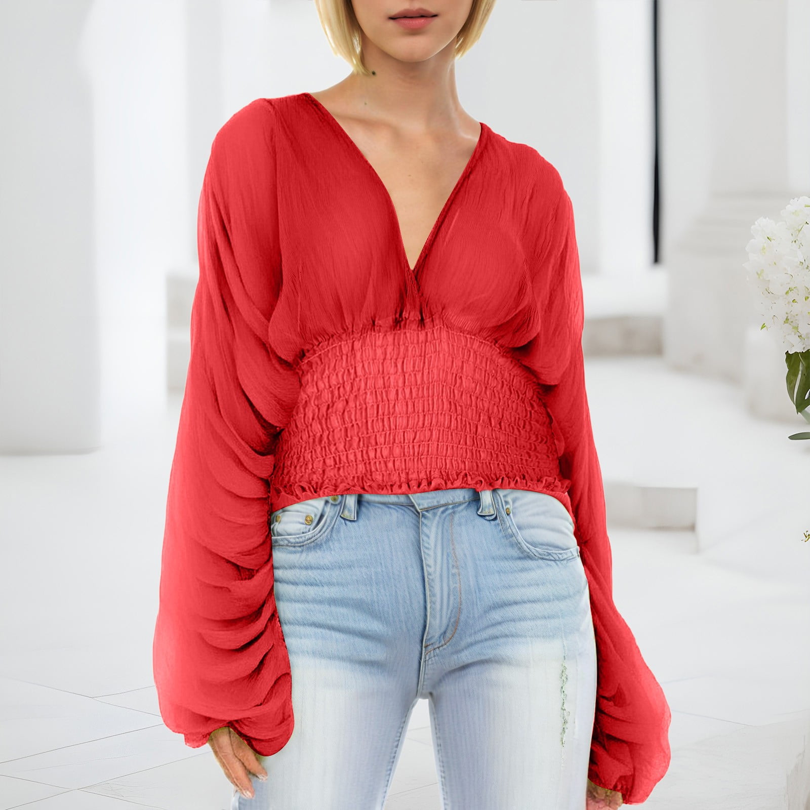 womens dressy tops evening