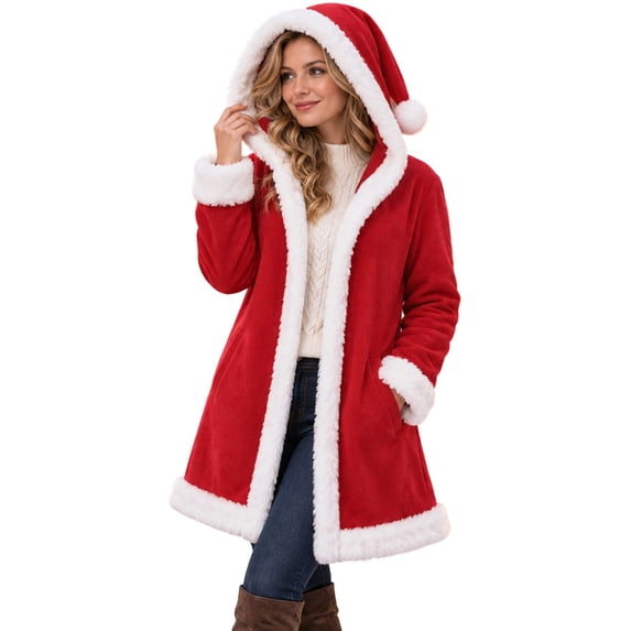 Santa Ress OJSFQUFP Christmas Cardigan for Family Men Women Matching Family ...