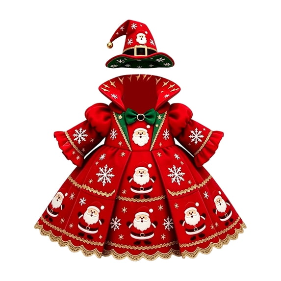 OJSFQUFP Christmas Tree Porch Goose Outfits,Goose Statue Xmas Tree Outfit,Christmas Garden Goose Clothes Dress and Hat for 23" High Statue Xmas Holiday Patio Yard Decor