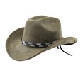 thumbnail image 1 of OJSFQUFP Cowboy Hat for Women and Men with Shapeable Wide Brim Cattleman Western Hats for Cowboys, 1 of 5
