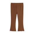 thumbnail image 1 of OJSFQUFP Girls Leggings Spring and Fall Slight Solid Color Simple Western Slim Fit Elastic Baggy Sweatpants Kids, 1 of 7