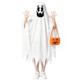 thumbnail image 1 of OJSFQUFP Halloween Toddler Boys and Girls Ghost Cloak Cape with Pumpkin Bag Kid Baby Clothes Boy Girl Ghost Hooded Poncho Capes, 1 of 9