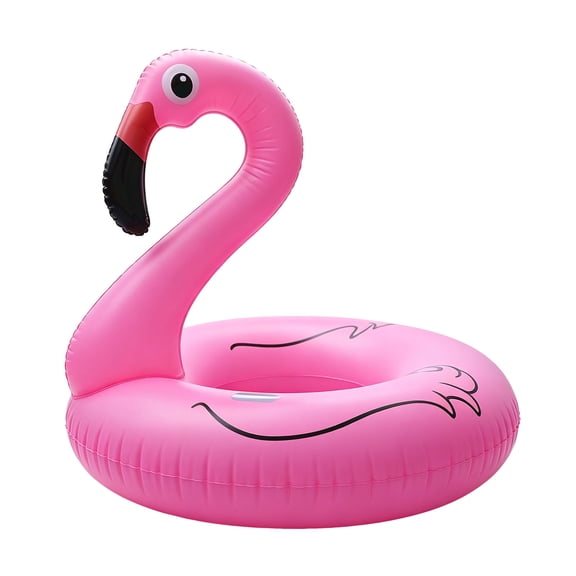 OJSFQUFP Inflatable Swan Pool Float with Lights,Swim Tube Rings,42''×36'' Large Pool Beach Floaties Lake and Beach Floaty Pool for Adults Party