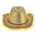 thumbnail image 1 of OJSFQUFP Kids Girls Boys Bling Rhinestone Western Cowboy Hat Sparkly Star Disco Cowboy Hat, 1 of 4