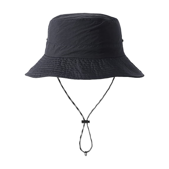 OJSFQUFP Ladies Outdoor Fishing Hat Summer Mountaineering Breathable Sunscreen Hat Collapsible Storage Bag
