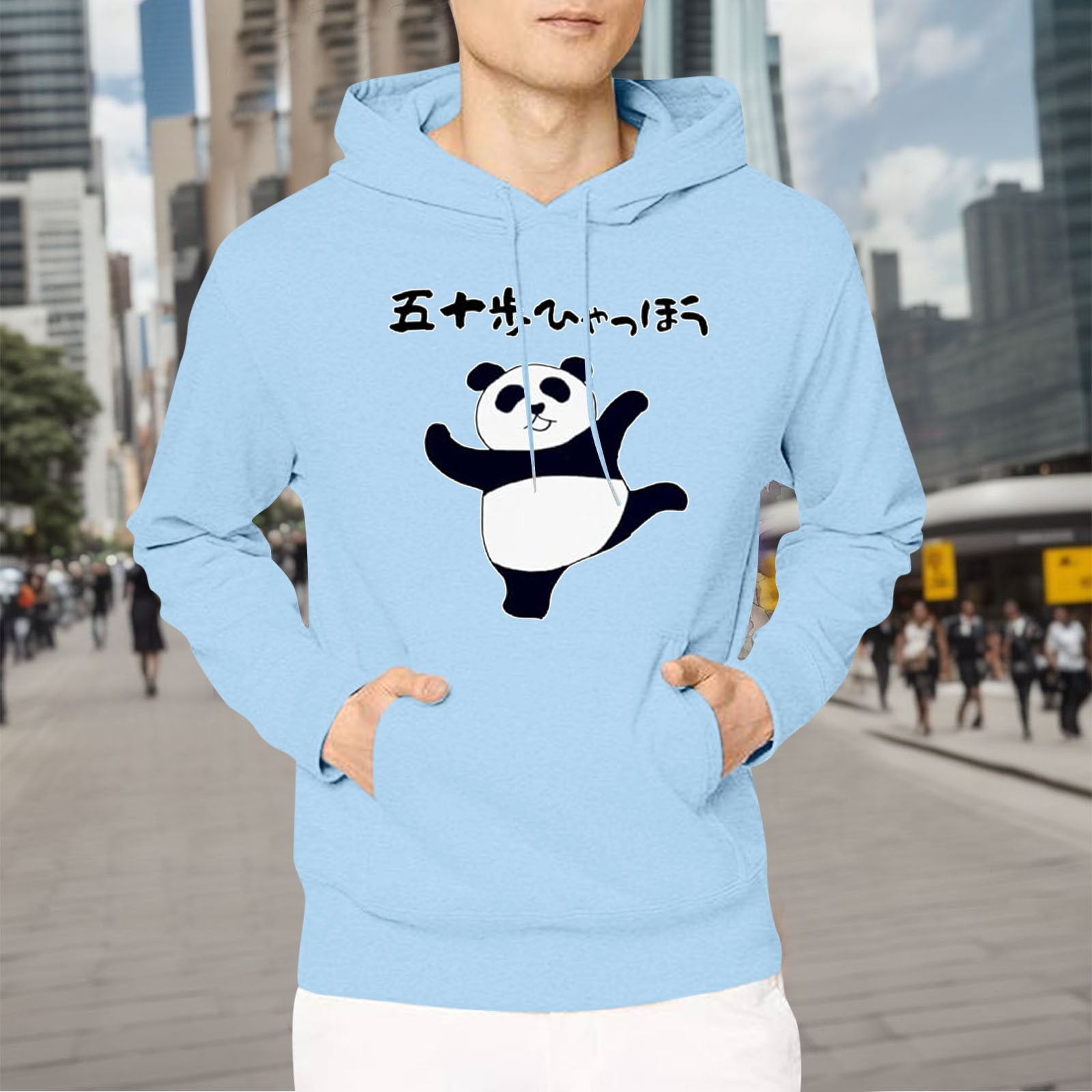 Oversized Hoodies Panda Hoodie For Men Panda Hoodie For Boys New - Main Image