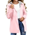 thumbnail image 1 of OJSFQUFP Rain Jacket for Lined Packable Lightweight Hooded Raincoat Kids Travel Windbreaker Coat, 1 of 6