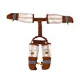 thumbnail image 1 of OJSFQUFP Shoes Pants for Small Dogs,Waterproof Dog Pants Full-Leg Protective Dog Suspender Rain Boots Leggings -Slip Dog Feet Protector Shoes for 3-22lb Outdoor Hiking Walking, 1 of 9