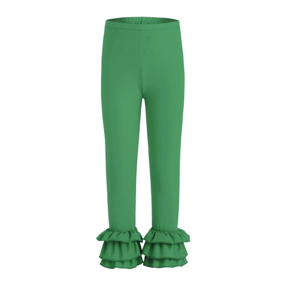 OJSFQUFP Sweet High Elasticity Tight Fitting Girls' Leggings A Must Have for Home and School. Kid's Casual Pants