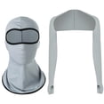 thumbnail image 1 of OJSFQUFP UPF Sun Protection Arm Sleeves Shawl with Face Mask Full Cover Arm Sleeve Sun Protection Comfortable for Cycle Running Swimming, 1 of 2