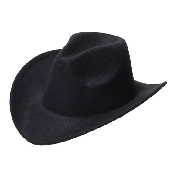 OJSFQUFP Western Cowboy Hat for Kids Girl Boy Classic Fedora Hat Elegant Theme Party Headwear Photography Hat