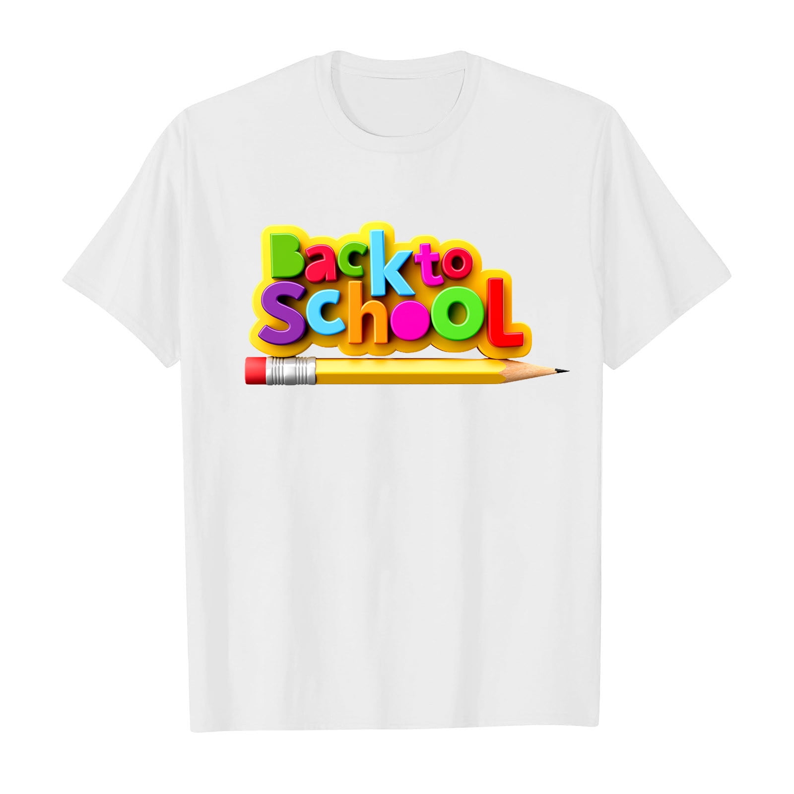 OJinShaWanO Half Tee Shirts for Girls Layering School Season Girls T