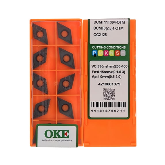 OK DCMT11T302-OTF OC2115 Turning Insert 100% Original 10pcs