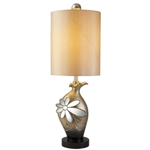 OK Lighting Floral Glamour Table Lamp