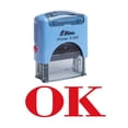 thumbnail image 1 of OK Self Inking Rubber Stamp Custom Shiny Office Stationary Stamp, 1 of 1