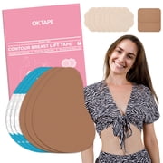 OK TAPE Breast Lift Tape, Nylon Boob Tape, Pre-Cut Design For Free Cutting, A-E Cup