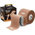 OK TAPE Kinesiology Tape 10 inches Precut, 20 Strips, Cotton Elastic