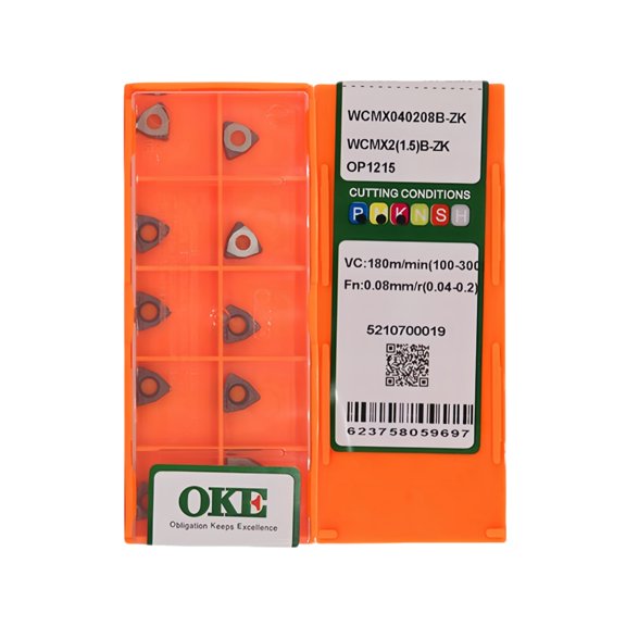 OK WCMX040208B-ZK OP1215 U-Drill Insert 100% Original 10pcs