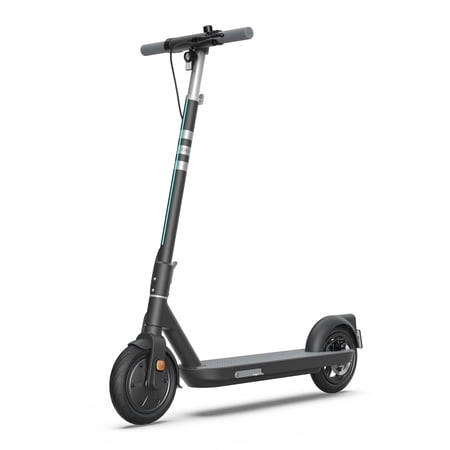OKAI Neon Lite Foldable Electric Scooter w/18.6 Miles Max Operating Range & 15.5 mph Max Speed - Black