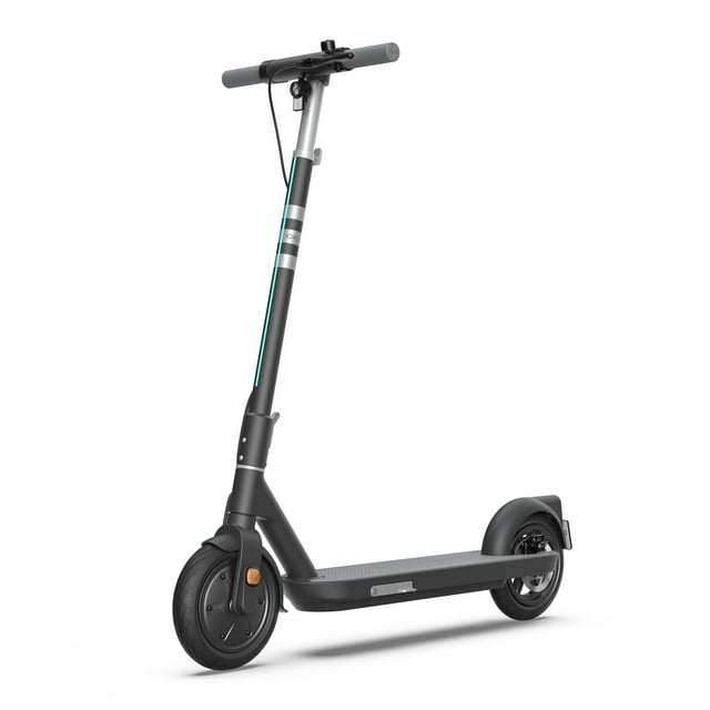 OKAI Neon Lite Foldable Electric Scooter w/18.6 Miles Max Operating Range & 15.5 mph Max Speed - Black