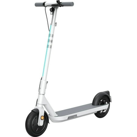 OKAI Neon Lite Foldable Electric Scooter w/ 18.6 Miles Max Operating Range & 15.5 mph Max Speed - White