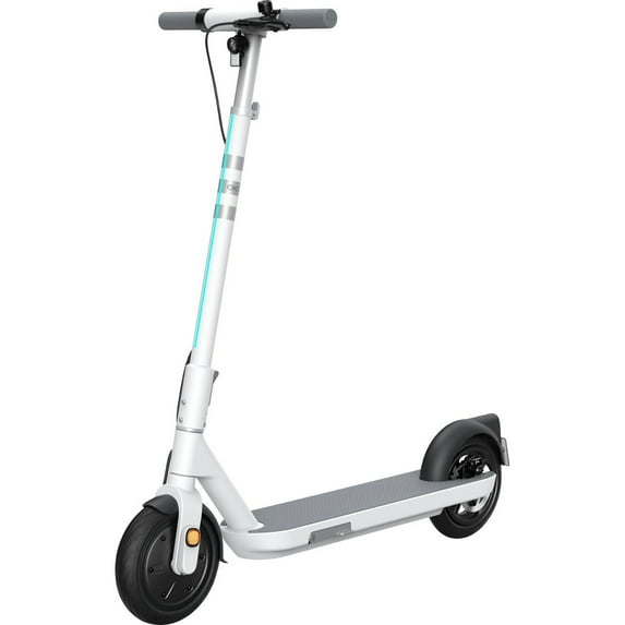 OKAI Neon Lite Foldable Electric Scooter w/ 18.6 Miles Max Operating Range & 15.5 mph Max Speed - White