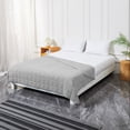 thumbnail image 1 of OKAO Home Goods Weighted Blanket Cool, Breathable And Comfortable Soft Thick for All Seasons - Silver, 1 of 5