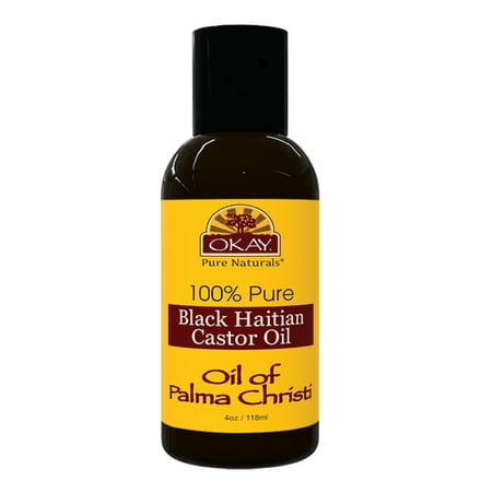 OKAY Black Haitian Castor Oil, 118 ml - 4 oz