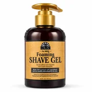 OKAY Mens Foaming Shave Gel, Smooth Razor Glide, 12 oz