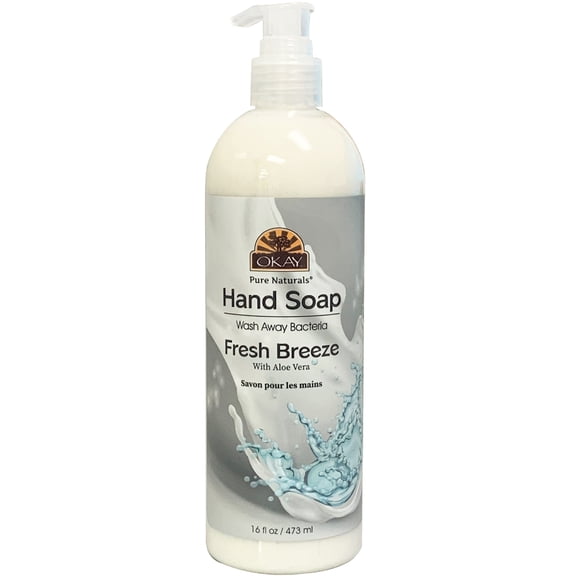 Okay Pure Naturals - Hand Soap Fresh Breeze - 1 Each 1-16 Fz