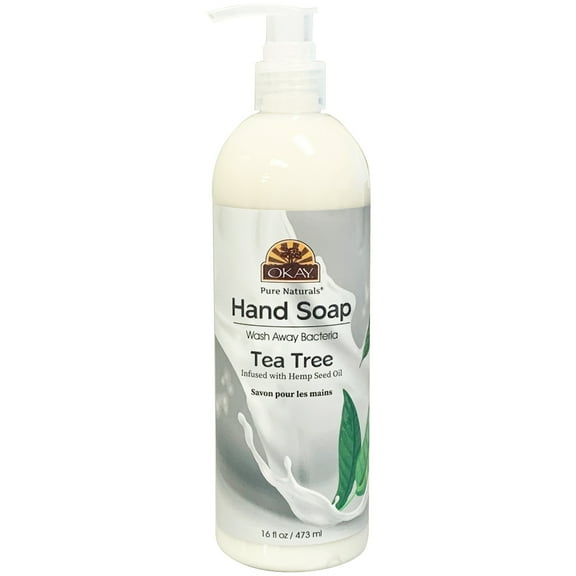 Okay Pure Naturals - Hand Soap Tea Tree - 1 Each 1-16 Fz