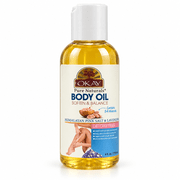 OKAY Himalayan Pink Salt Body Oil with Lavender & Rose Oil, Hydrating Moisturizing Body Oil for Dry Skin, Lightweight Skin Nourishing Massage Oil, Paraben Sulfate Silicone Free, 4 oz / 118 ml