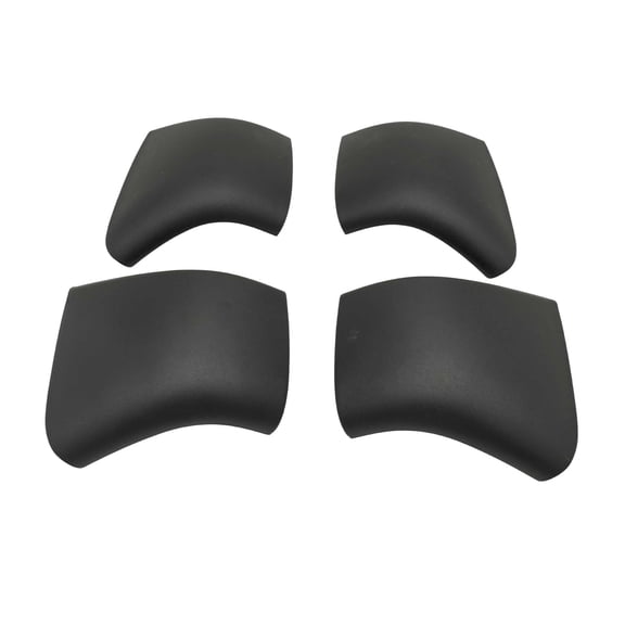 OKAY MOTOR The 4PCS Model Y Roof Rack Cover Rail End Shell for 2020-2023 Tesla Model Y Roof Rack Luggage Cross Bar Covers Replaces 1518243-00-B,1518242-00-B,1518249-00-B,1518250-00-B
