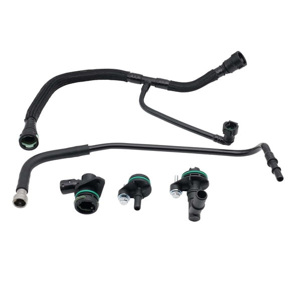 OKAY MOTOR 5pcs PCV Valve & Hose Repair Kit Compatible with 2016-2024 Chevrolet Malibu 1.5L, 2016-2019 Chevrolet Cruze 1.4L, 2019 Chevrolet Trax 1.4L Replace 12640659 12637666 12673862 12665644